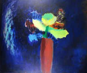 Marieke Thomassen - Acryl op doek, Pasen (Groot) verkocht voor € 1!