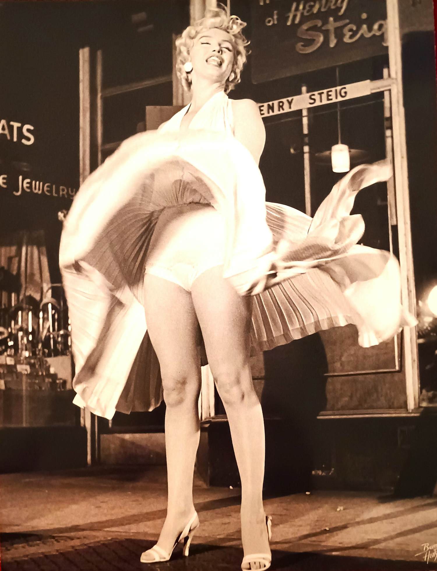 Bernard of Hollywood - Marilyn Monroe "Das verflixte 7. Jahr" - drucksigniert kopen? Bied vanaf 1500!