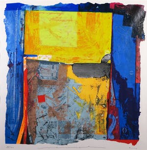 Jos Verwiel - Zeefdruk, Kitrino - Ingelijst kopen? Bied vanaf 35!