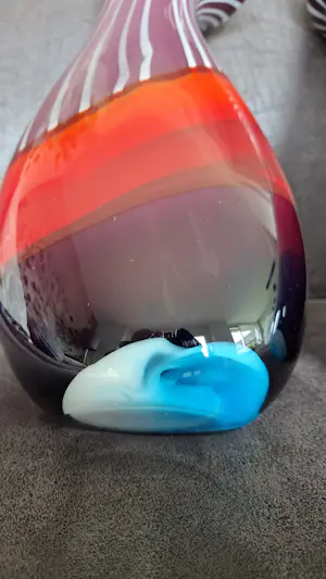 Murano Glas - Set van 2 vazen, onbeschadigd kopen? Bied vanaf 150!