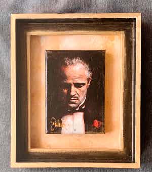 Peter Donkersloot - portret the Godfather verkocht voor € 200!