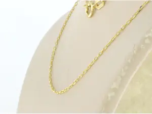 14k geel gouden collier - 45 cm lang kopen? Bied vanaf 80!