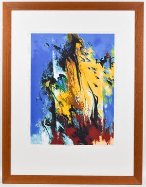 Mattie Schilders - In het licht van een vroege ochtend - Ingelijst - Groot kopen? Bied vanaf 50!