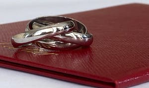 Cartier- Witgouden ring kopen? Bied vanaf 700!