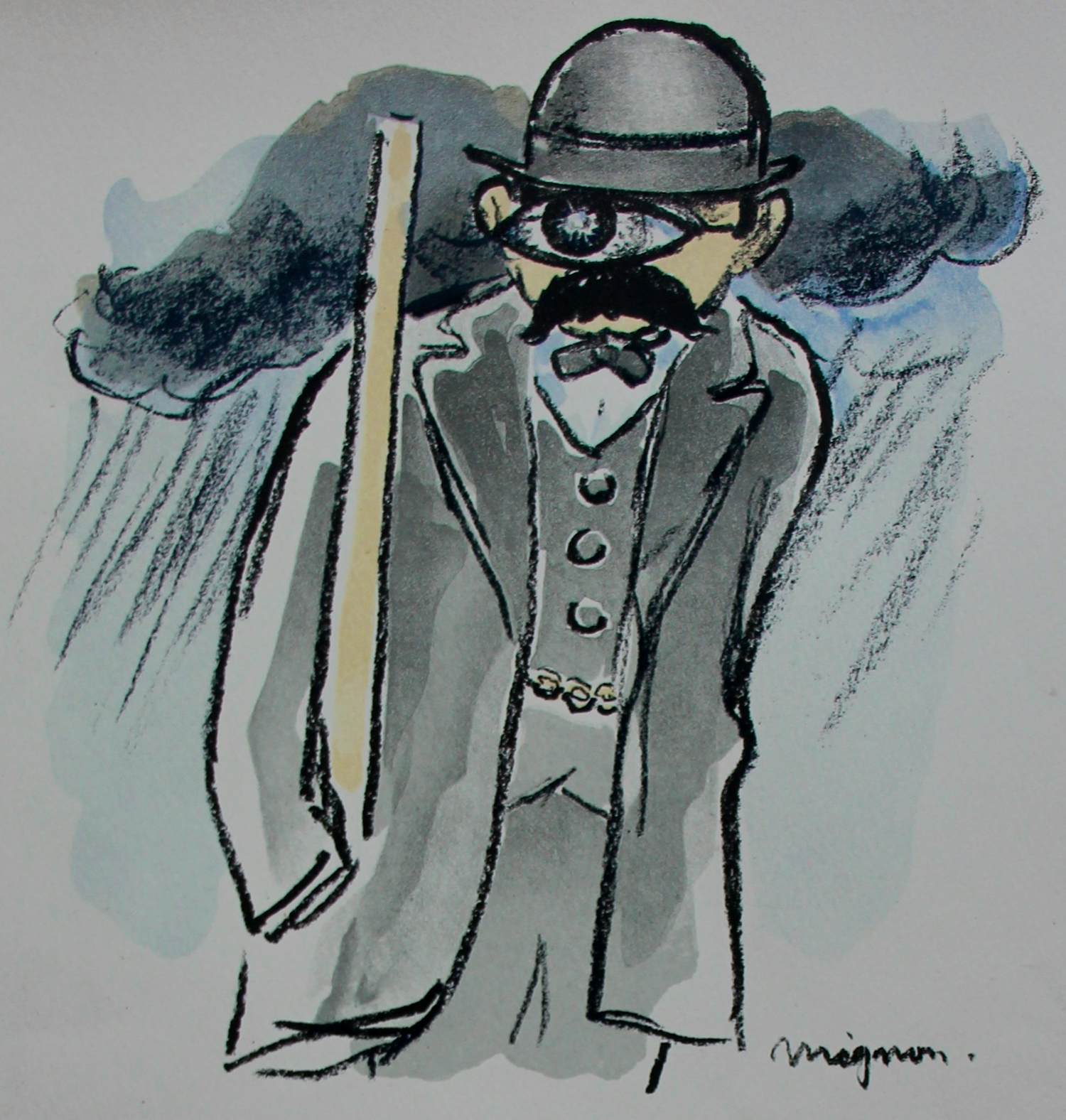 Kees van Dongen - Litho: "La révolte des anges" - 1951 kopen? Bied vanaf 199!