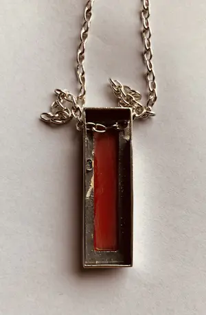 Zilver - 2 sixties hangers met ketting - zilver 925 kopen? Bied vanaf 65!