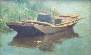 Niet of onleesbaar gesigneerd - c3444-5, de melkschuit kopen? Bied vanaf 10!