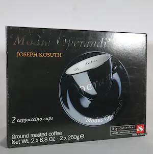 Joseph Kosuth - voor Illy - 2-persoons koffie-set - Porselein - Mitterteich kopen? Bied vanaf 1!