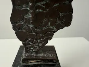 Eric Claus - bronzen sculptuur | 'Afrika' | 1988 kopen? Bied vanaf 20!