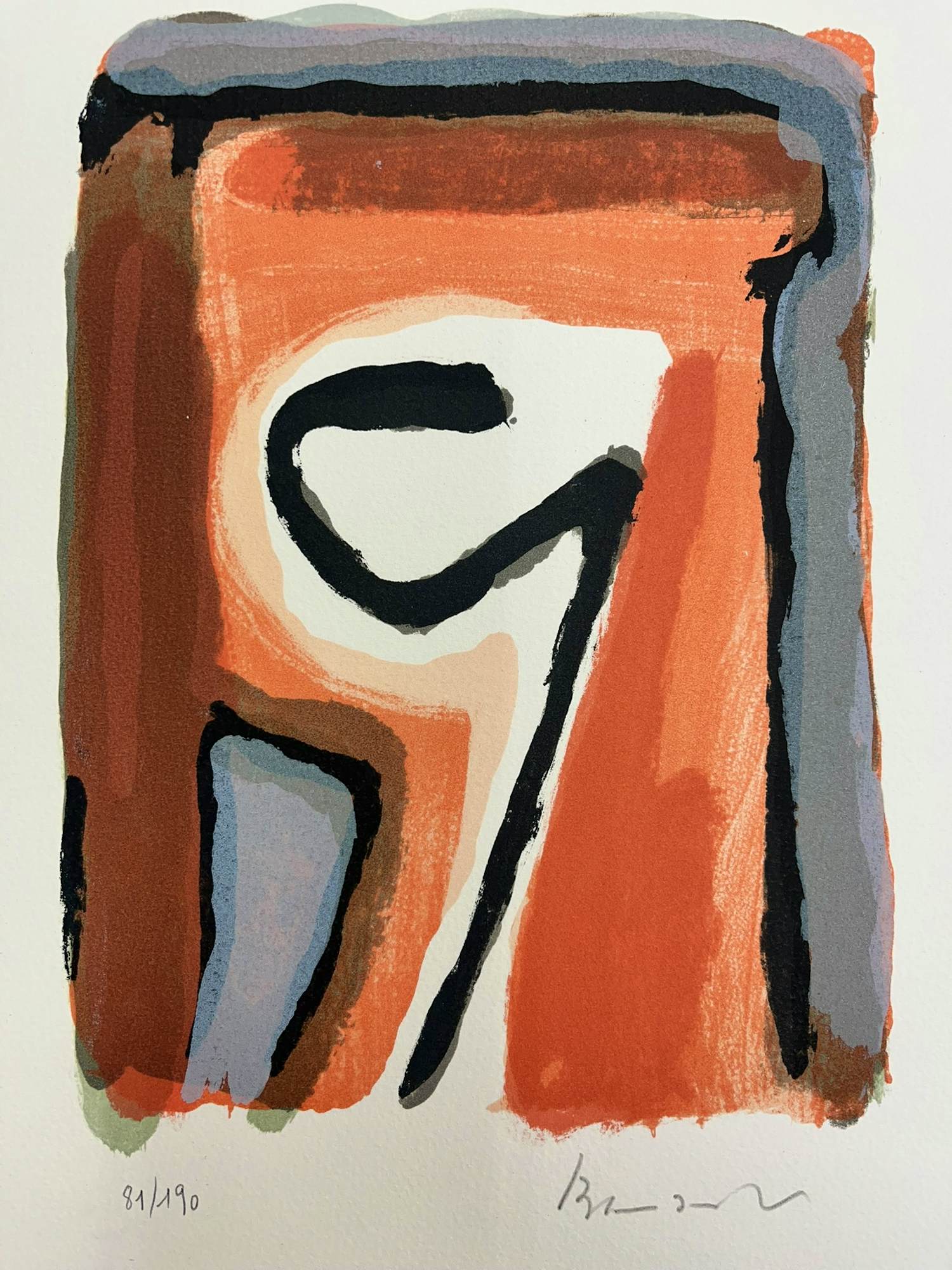 Bram van Velde - Zonder titel - litho in nieuwstaat kopen? Bied vanaf 260!