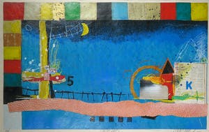 Theo Koster - Zeefdruk, Nightfall - Ingelijst (Groot) kopen? Bied vanaf 60!