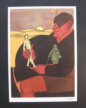 Valerio Adami - Het beeldje kopen? Bied vanaf 1!