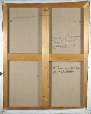 Marieke Thomassen - Acryl op doek, Bloemen in Vaas (Groot) kopen? Bied vanaf 1!