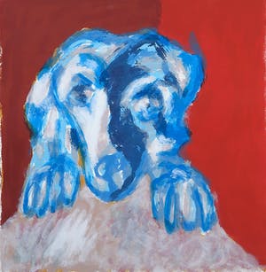 Niet of onleesbaar gesigneerd - Zeefdruk, Rebbel in de keuken - Ingelijst kopen? Bied vanaf 1!