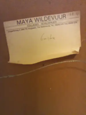 Maya Wildevuur - Origineel & Opeenvolgend Tweeluik 'Geisha' (1992, nr. 133-10 & 134-10) kaufen? Bieten Sie von 1500!