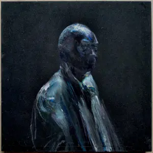 Sam Drukker - Black man, olieverf op doek kopen? Bied vanaf 1000!