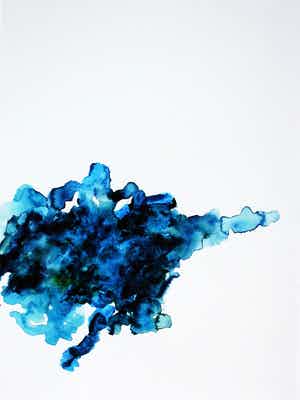 Armando - Armando, Giclee: Komposition in Blau - 2015 verkocht voor € 129!