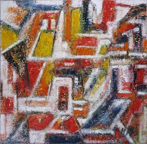 Pieter Haan - Acryl op doek, De Etalage no. 10 kopen? Bied vanaf 1!