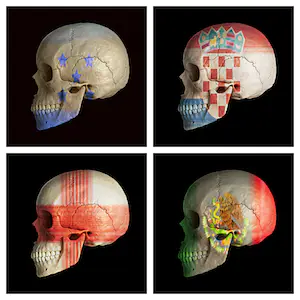 AcheterMr. Strange - Human Skulls of the World - Set of 4 Giclees? Enchérissez de 85!