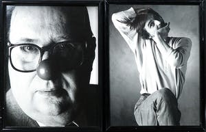 Paul Huf - Foto, lot van twee los ingelijste portretten van o.a. Jiri Kylian kopen? Bied vanaf 1!