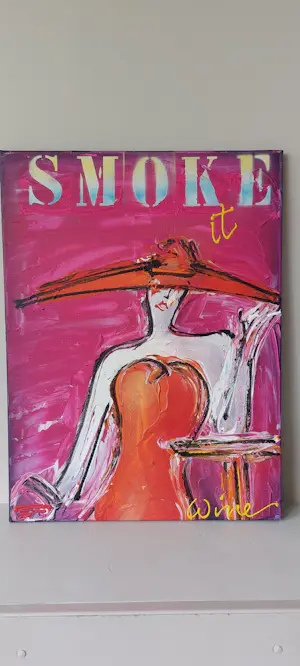 Buy Geoffrey Wijn - Smoke it? Bid from 40!