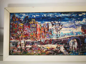 Arnoldus Oldenhave - Amsterdam. Stadsgezicht. Gracht. kopen? Bied vanaf 119!