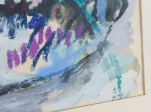 Pieter Holstein - Gemengde techniek op papier, Zonder titel - Ingelijst kopen? Bied vanaf 100!