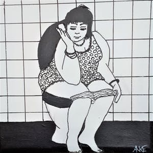 Anke Peddemors - kunst voor in het kleinste kamertje V19 kopen? Bied vanaf 15!