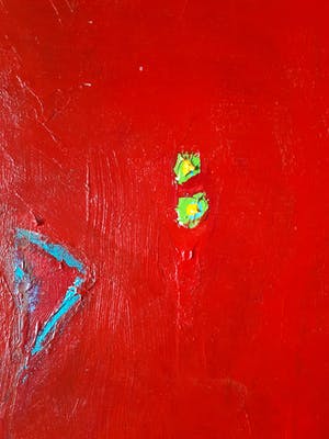 Olga Dengo - Z.T. Abstract figuur - Zeer groot - Nieuw kopen? Bied vanaf 400!