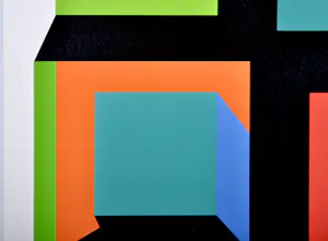 Guy Vandenbranden - Exodus - Zeefdruk - Gesigneerd - 52x52 cm - 1970 kopen? Bied vanaf 250!