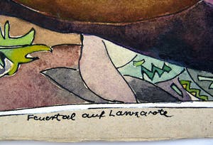 Werner Borsdorf - Feuertal auf Lanzarote kopen? Bied vanaf 40!