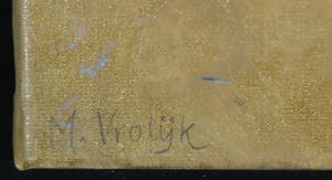 Mylene Vrolijk - Acryl op doek, Groene appel kopen? Bied vanaf 20!