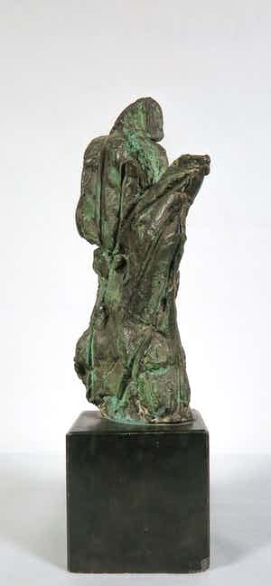 Ad Arma - Abstracte bronzen figuur verkocht voor € 200!