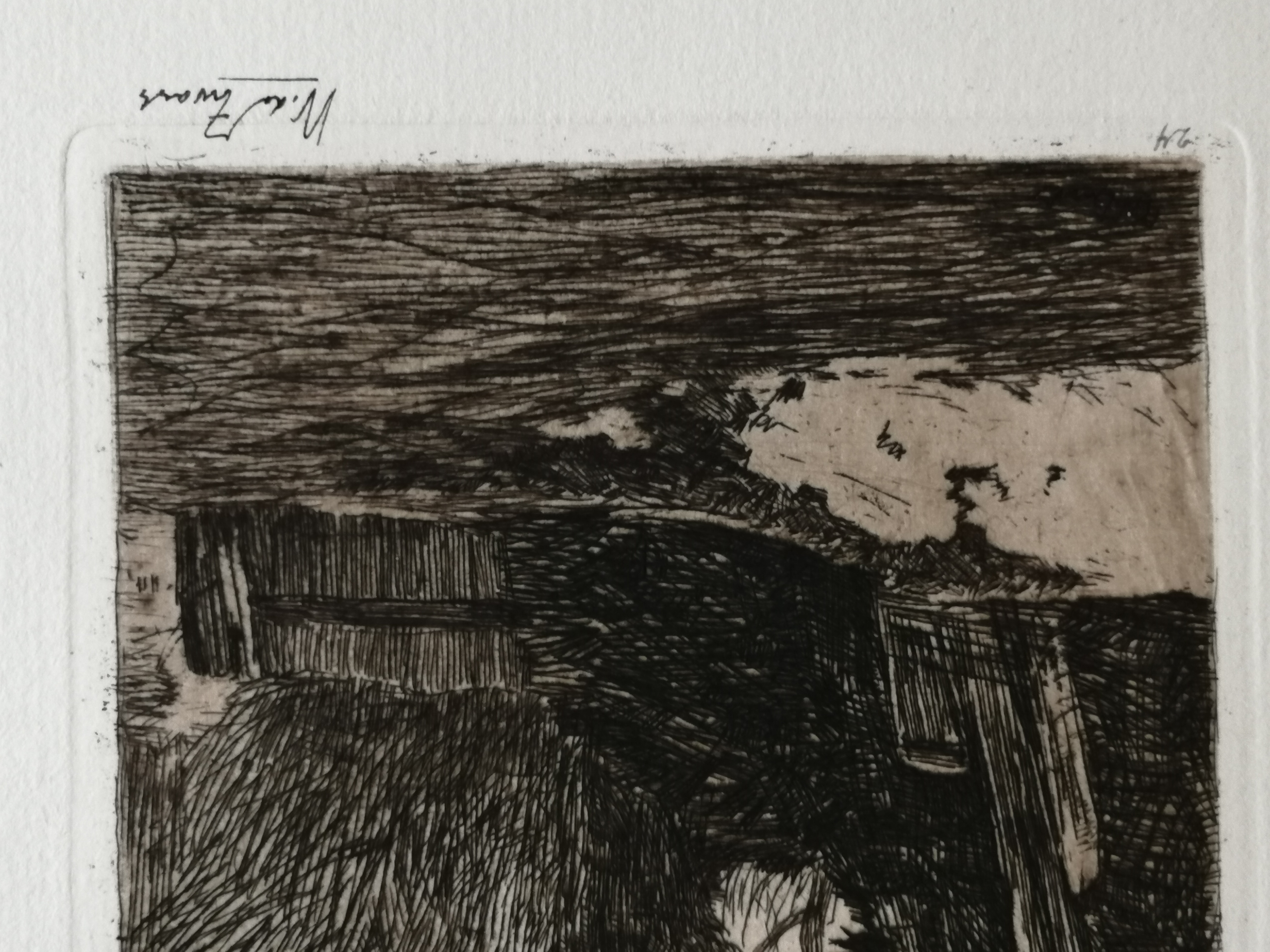 Willem de Zwart - Takkenbos bij een heining met bomen kopen? Bied vanaf 30!