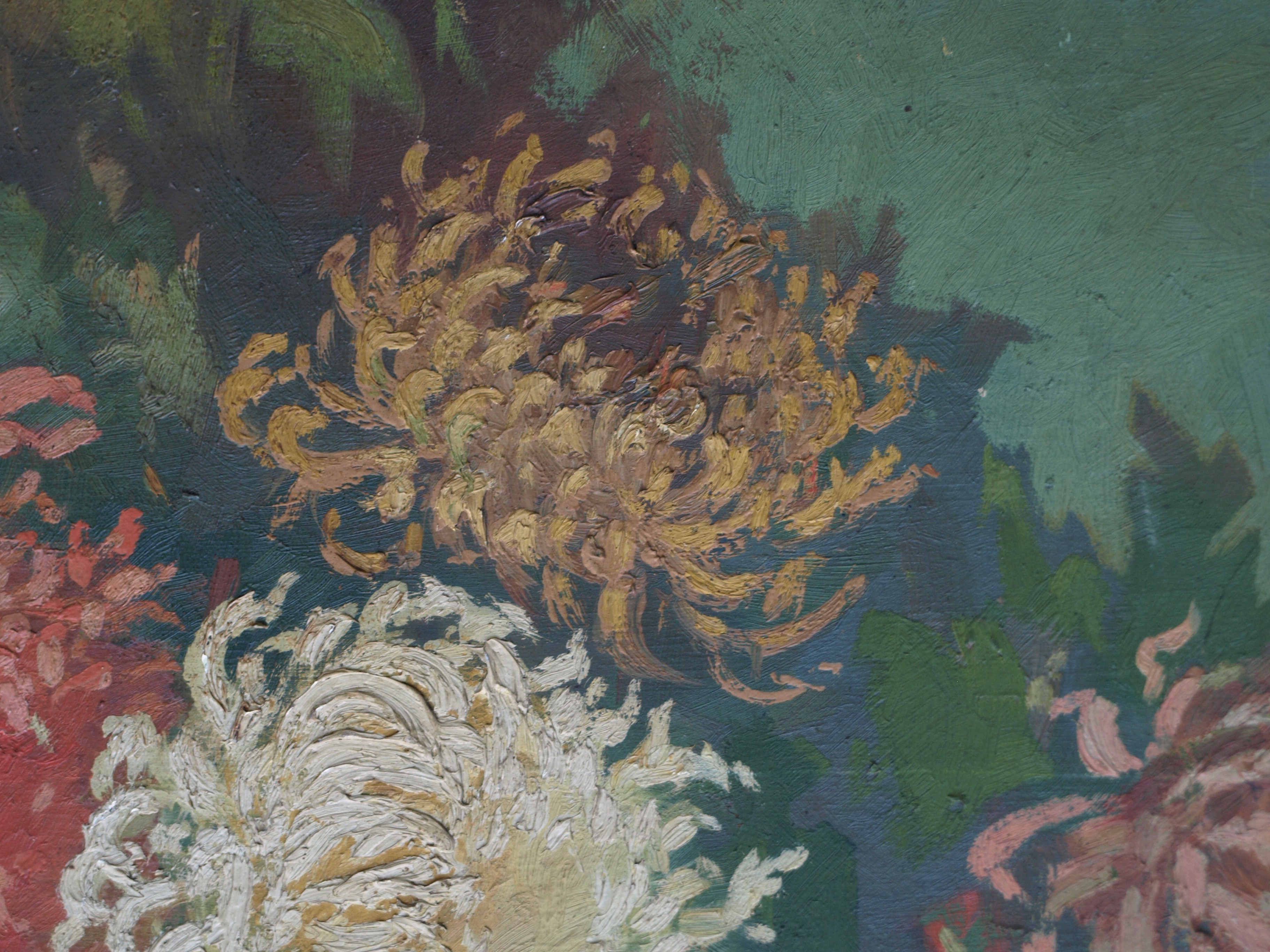 Hendrik Brautigam - Olieverf op paneel , Bloemstilleven – gesigneerd – ca 1935 kopen? Bied vanaf 45!