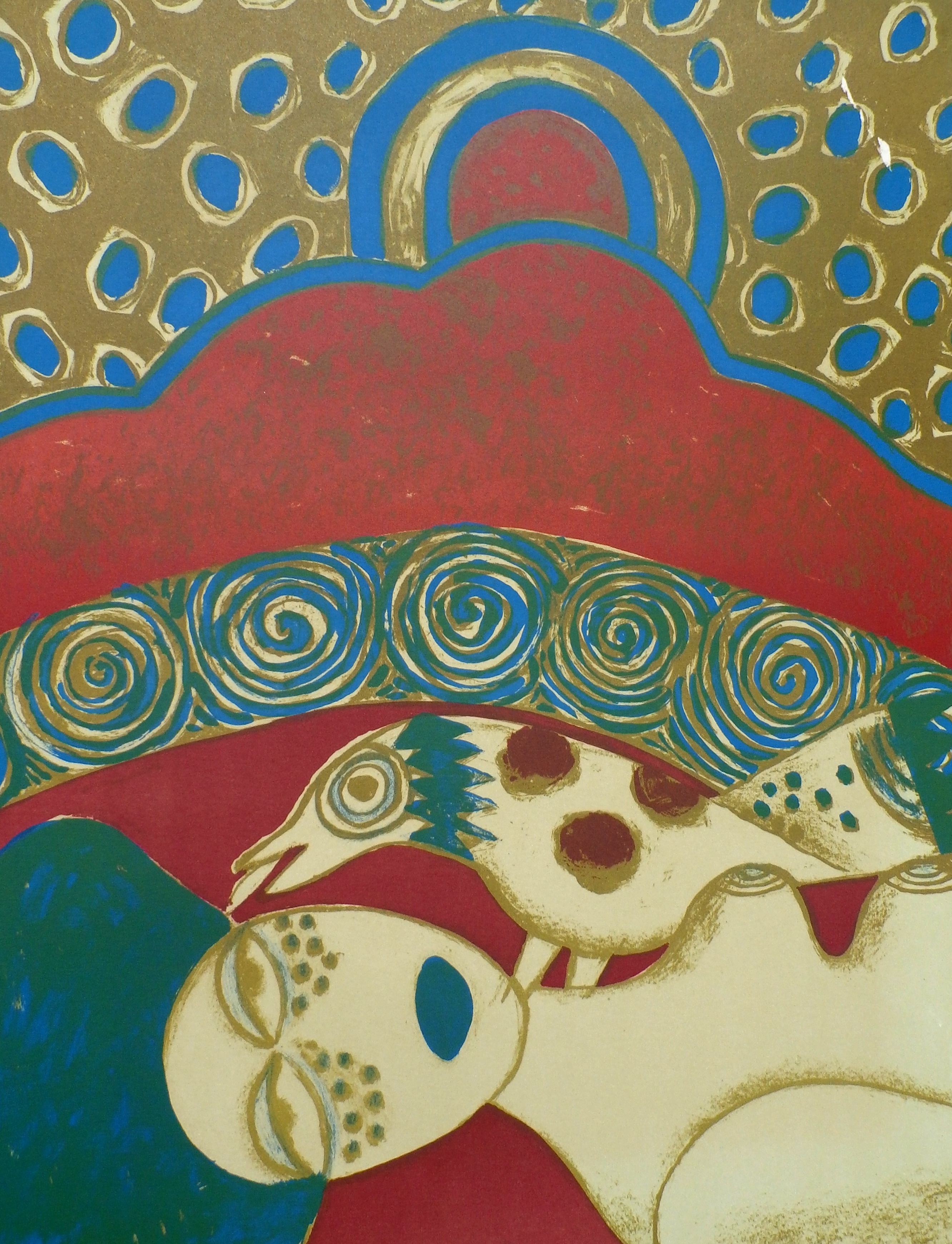 Corneille - Zeefdruk: "Plein Chant" - 1974 kopen? Bied vanaf 1!