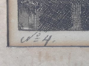 Tinus de Jongh - Stadsgezicht in de sneeuw (Amsterdam) kopen? Bied vanaf 40!