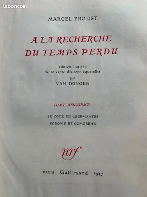 Kees van Dongen - A la recherche du temps perdu kopen? Bied vanaf 375!