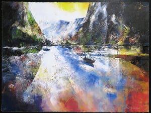 Peter Meijer - Zeefdruk, Glencoe Schotland - Ingelijst (Groot) kopen? Bied vanaf 100!