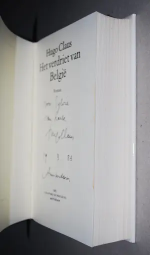 Hugo Claus - Het verdriet van België: gesigneerde 1e druk - hardcover met omslag kopen? Bied vanaf 150!