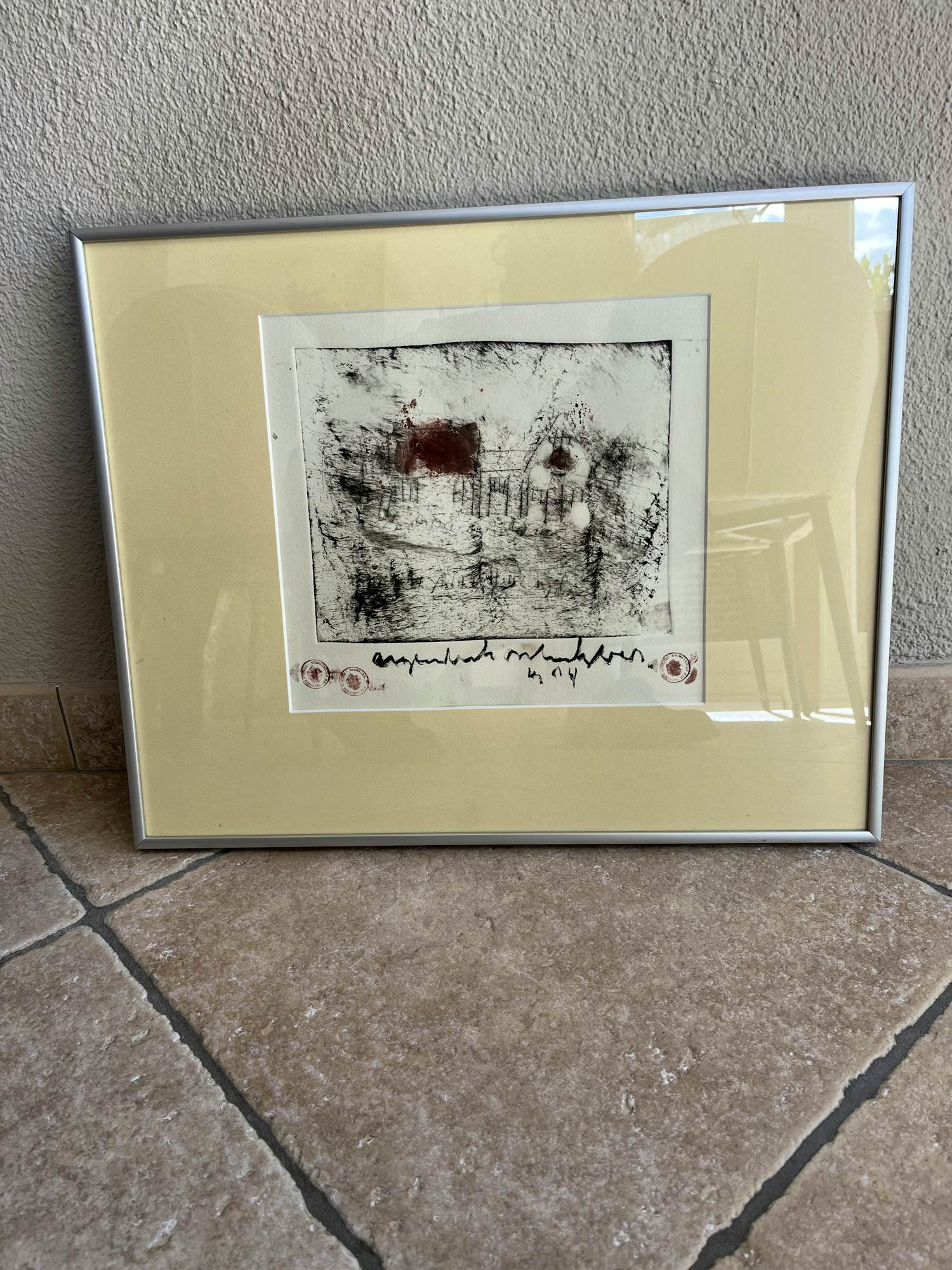 Anton Heyboer - Abstracte ets (1984) kopen? Bied vanaf 100!