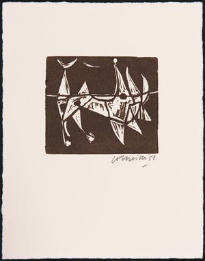 Corneille - Litho, Zonder titel kopen? Bied vanaf 1!