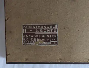 Anton Heyboer - Noordwijk. Straatje. kopen? Bied vanaf 349!
