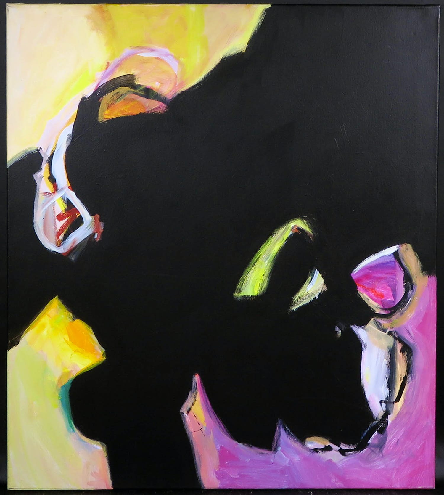 Cobi Nieuwstad - Acryl op doek, Onderzoek III kopen? Bied vanaf 60!