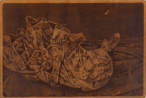 Karel C. Korfker - Gesprek - 1975/76 - litho op papier - BKR Aardenburg kopen? Bied vanaf 20!