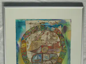 Kees de Waal - (1922-2025): Ingelijst, Gemengde techniek , ‘Quo Vadis’ – 1999 kopen? Bied vanaf 250!