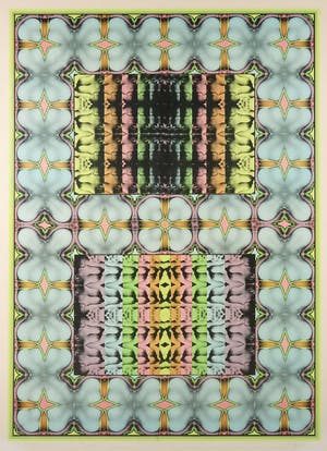 Shinkichi Tajiri - Offset-litho, My secret garden No. 1 - Ingelijst kopen? Bied vanaf 50!