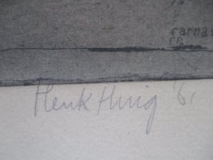 Henk Huig - Ets "Carnaval" kopen? Bied vanaf 25!