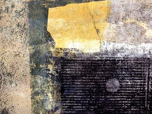 Thea Figee - monotype op papier - zonder titel - 1993 (UNIEK WERK) kopen? Bied vanaf 80!