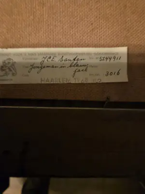 Joost van Santen - Jongeman in blauwe jack kopen? Bied vanaf 120!